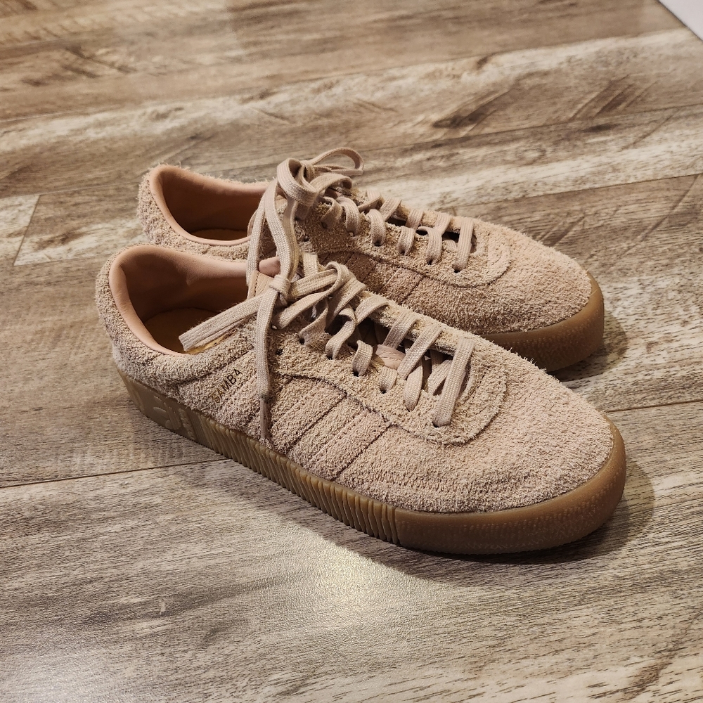 Adidas Samba blush Suede Sneakers